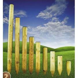 Palisada palik 2,5m do mocowania drzew 